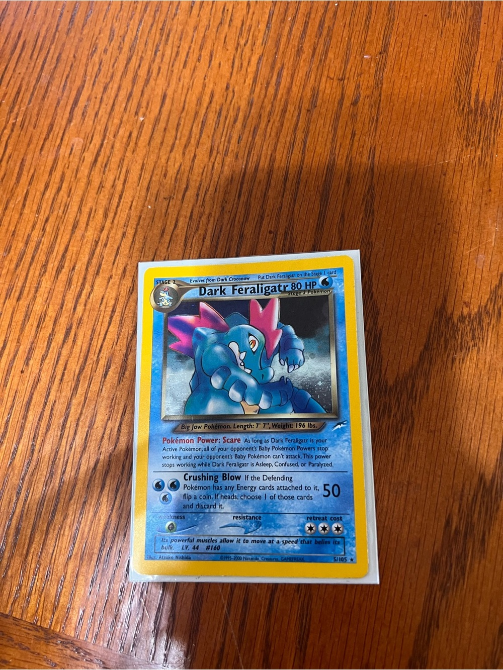 Dark Feraligatr Neo Destiny 5/105